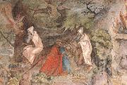 Jorg Ratgeb Scenes from the Life of Prophet Elijah Spain oil painting artist